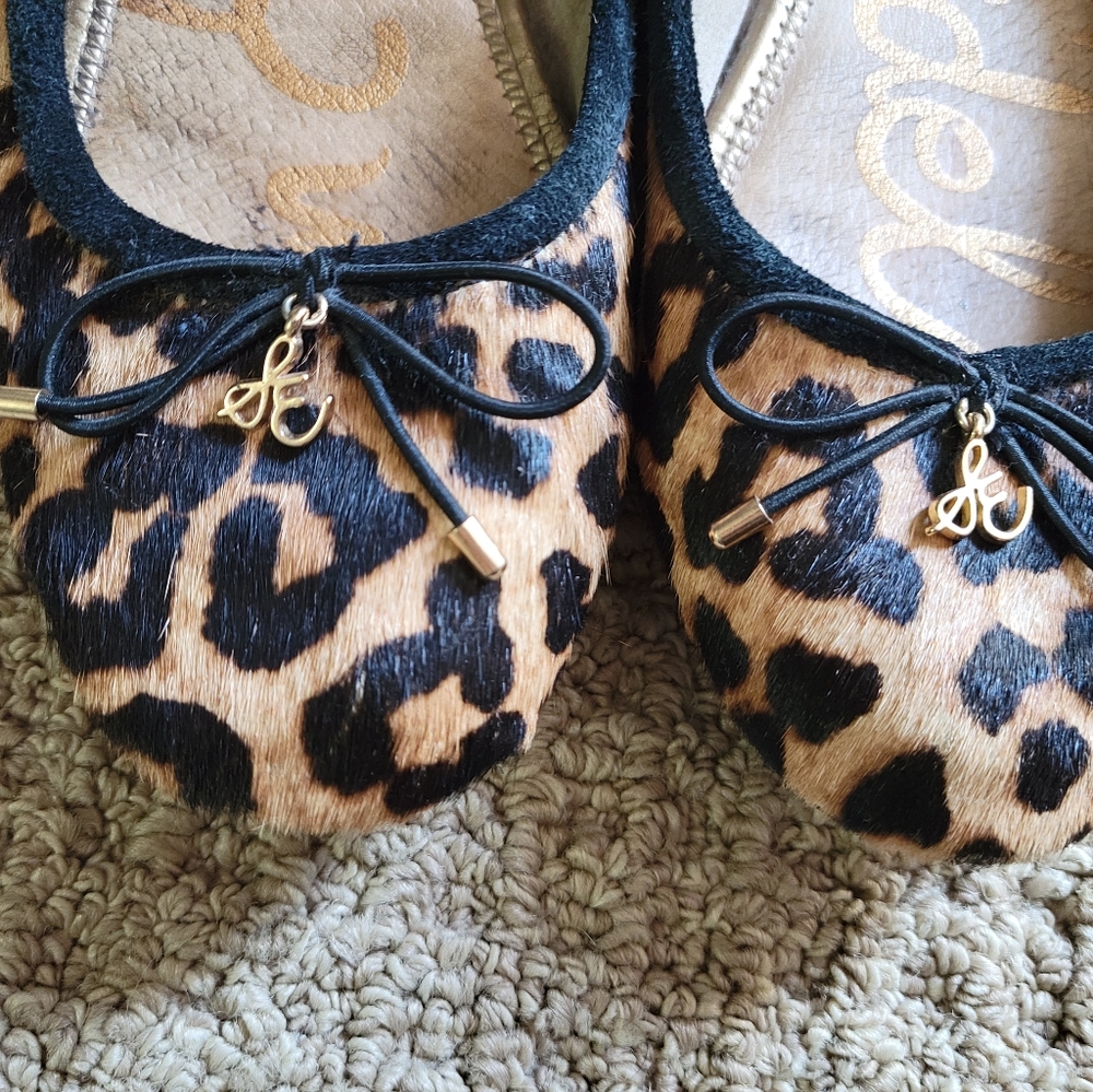 Sam Edelman Felicia Leopard Print Ballet Flats, 7